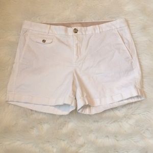 Banana Republic 14 White City Chino Shorts